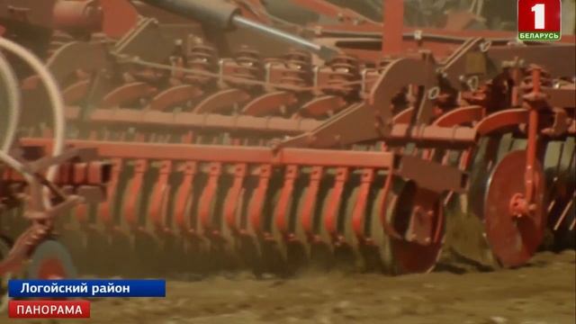 В Беларуси продолжается посевная ранних яровых. Панорама смотреть онлайн