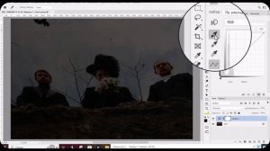 Установка точки белого и черного в  Adobe Photoshop