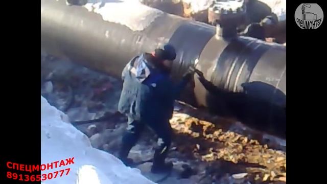 Изоляционные и антикоррозийные работы  Пескоструйка, изоляция сварочных стыков+