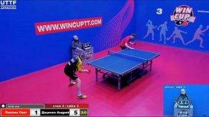 Павлюк Олег  3-2 Даценко Андрей Турнир Восток 3 WIN CUP 18.02.21 Прямая трансляция Зал 3