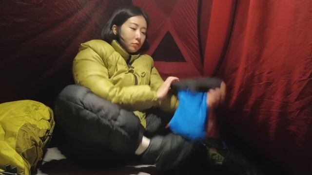 [솔로백패킹] '쫄리면 뒈지시던가' 간땡이 부은 자의 동계 노지 솔캠 #빙박 #동계캠핑 #솔로캠핑