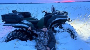 Лесная поездка на вездеходе, рассуждение о Росомахе