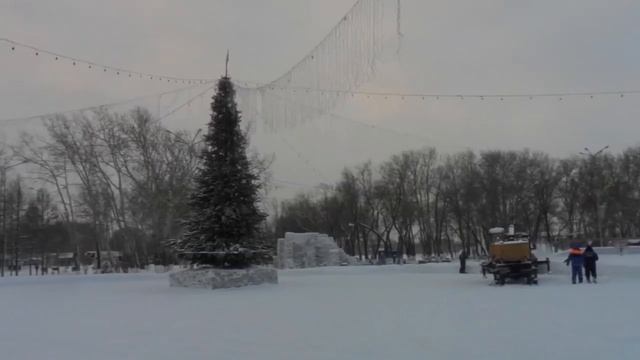 Караганда зимний парк