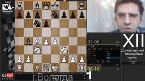 [RU] Игра и разбор. XII Межклубный турнир на lichess.org