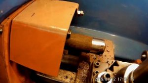 резец прямой проходной-в работе