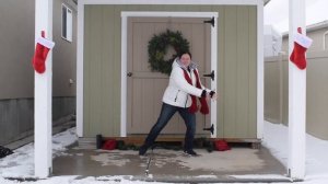 Aqua Zumba Bells, Bows, Gifts, Trees