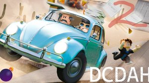 (2 часть) съехать на машине с холма !