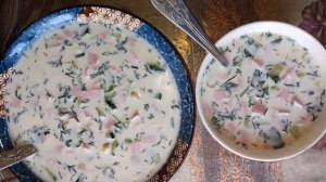 Тепло пришло пора кушать окрошечку 🙂