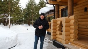 Отделка дома из бревна. Площадь 100 м2. Дом !ПОД КЛЮЧ!