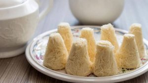 Мука + Вода = Восточная Сладость ПАШМАК: Хлопковая Конфета, Которая Таять в Рту!