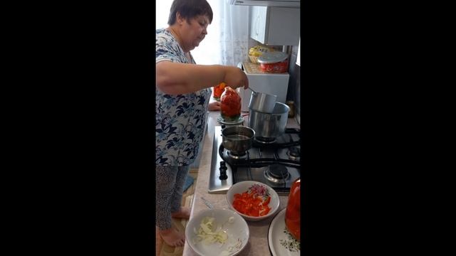 Помідори на зиму.Любимий рецепт.