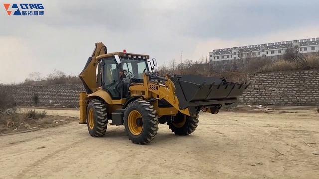 New Design of Cost-effective & Multi-function - LTMG Backhoe Loader BLT388H смотреть онлайн