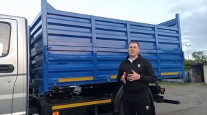 Газон Next самосвал с нарощенными бортами