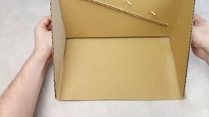 Сортировщик монет из картона своими руками