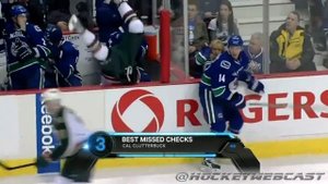 Top 5 Уходов от силовых приёмов NHL Checks HD