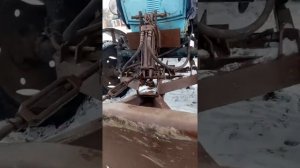 самодельный отвал на юмз