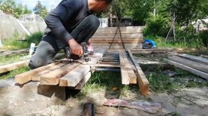 опилкобетон ( арболит) делаю лесенки .