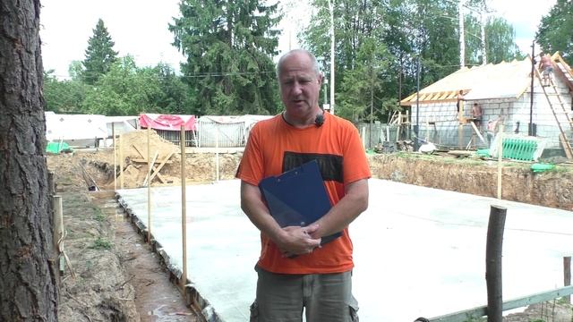 Строительство одноэтажного дома с цокольным этажом, часть 2 смотреть онлайн