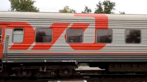 Электровоз ЭПМ-432 с поездом 128Ы127Ы Адлер — Красноярск с  проезжает Волгоград  августе 2021 电力机车