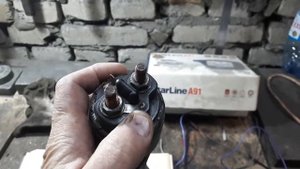 Минитрактор. Об использовании втягивающих реле, как силовых реле.