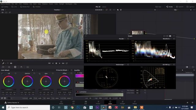 DaVinci Resolve TAMIL session10/94 - What are Scopes смотреть онлайн