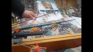 Стрельба с блочного арбалета из рессоры