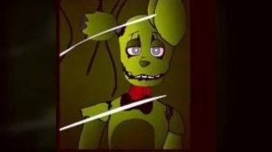 Песня спрингтрапа FNAF 👍🏻😊❤️😘🎉🎶