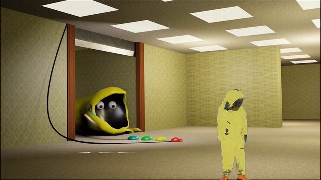 The Backrooms - Bone Thief Buttons Trap (3D) (Found Footage) смотреть онлайн