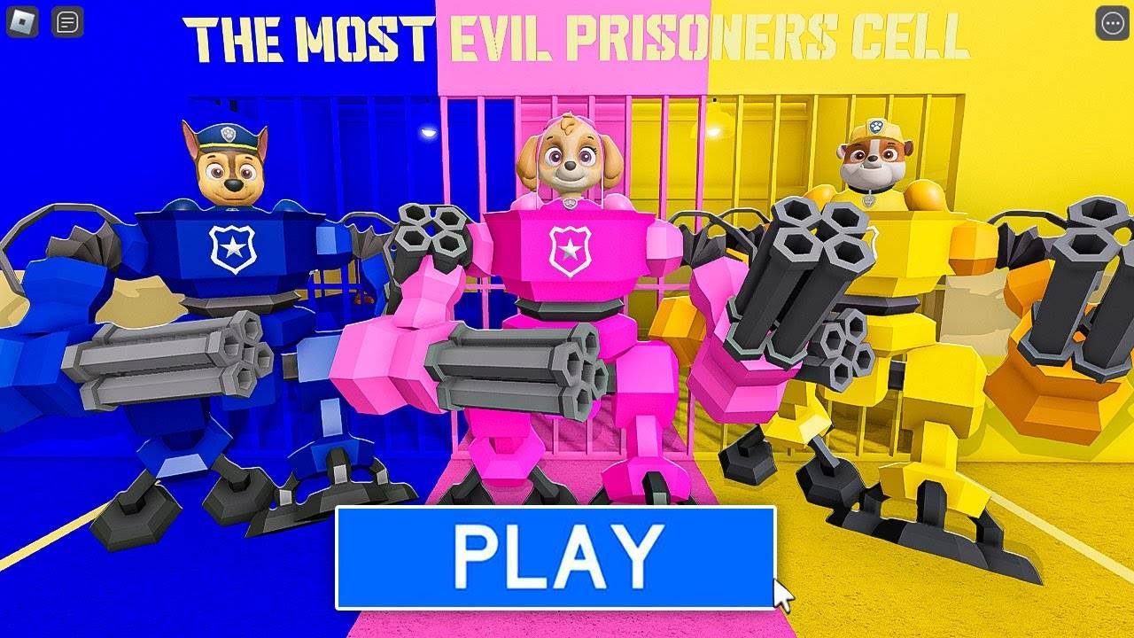 СОБАЧИЙ ПАТРУЛЬ РОБОТ BARRY FALL В LOVE WITH SKYE PAW PATROL ROBOT BARRY в РОБЛОКС(#ROLBOX)
