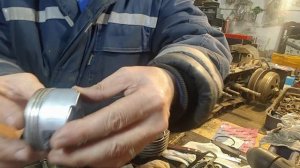 НОВЫЕ..установка Поршневых Колец...на поршень.. развод замков..Скутер ХОРС56..