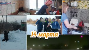 ✨️Нас переводят на дистанционное обучение / Быстрый обед / Сад после зимы