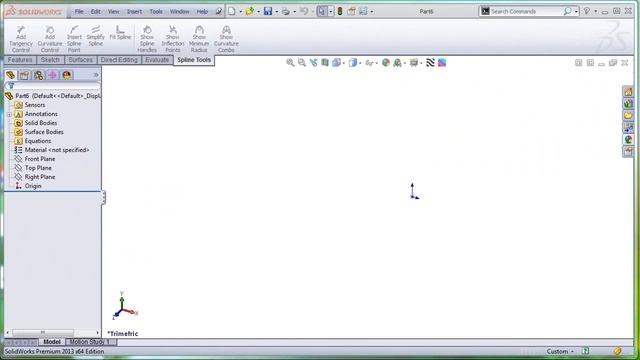 SOLIDWORKS Equal Curvature Relation for Splines connected to Conics смотреть онлайн