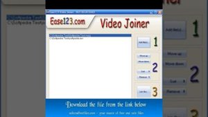 Get Ease123 Video Joiner 1 Activation Code Generator Free