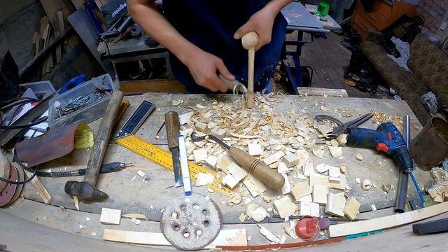 Резьба по дереву. Порционная ложка смотреть онлайн