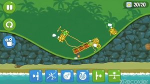 СМЕШНЫЕ МОМЕНТЫ bad piggies, разбил папину машину | серия 2 |