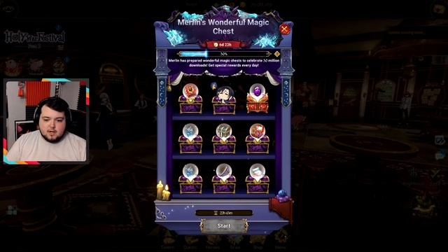 Merlin's Wonderful Chests Event! (Dry Week) | 7DS Grand Cross смотреть онлайн