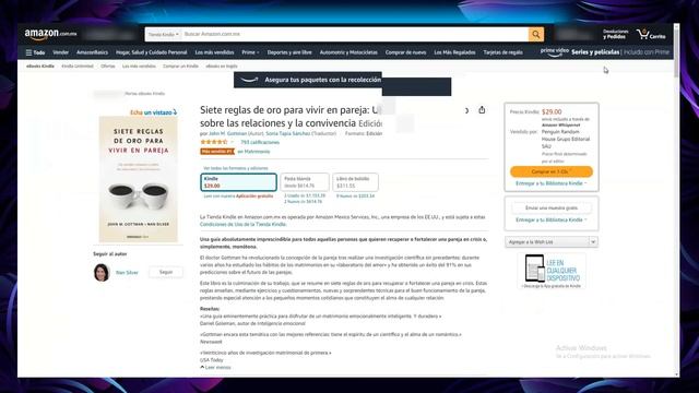 Cómo Comprar un LIBRO en Amazon KINDLE (eBook) 📚 смотреть онлайн