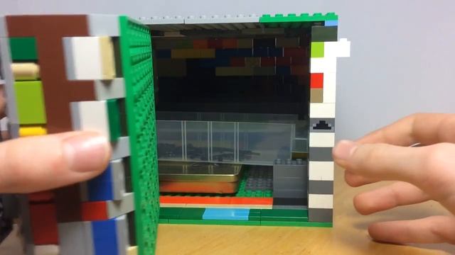 Сейф из Лего с пятизначным кодом! смотреть онлайн