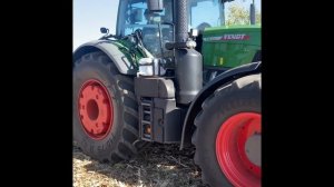 Испытание трактора Fendt 936 vs New Holland 8.390 с глубокорыхлителем по кукурузу