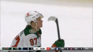 Кирилл Капризов забивает гол в ворота Кракена! 25.02.2024