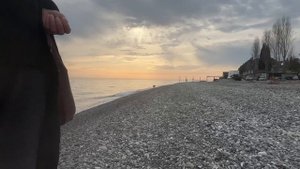 Абхазия , март море 2025 год