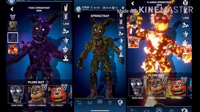 Fnaf ar all spring trap skins смотреть онлайн