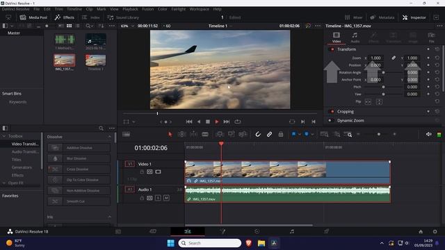 How to Reverse Video Clips in Davinci Resolve