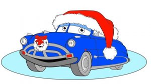 Раскраска из мультфильма Тачки (Pixar Cars) - развивающий мультфильм