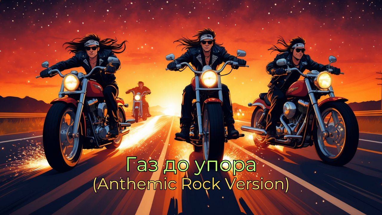 Газ до упора (Anthemic Rock Version, Авторская песня)