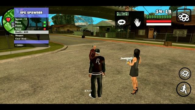 NPC Spawner Mod - GTA SA Android смотреть онлайн