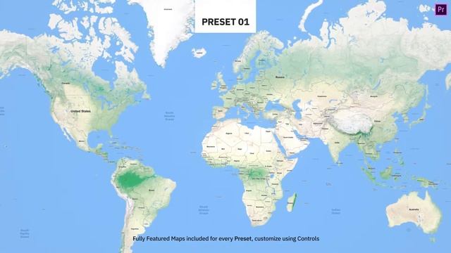 World Map ToolKit for Premiere Pro смотреть онлайн