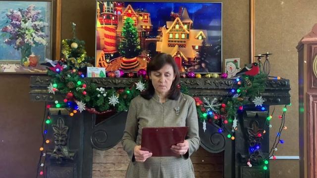 Литературный калейдоскоп «Новогодние огни приглашают в сказку» смотреть онлайн