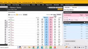 Profits Before KO In Italy - Roma v Torino