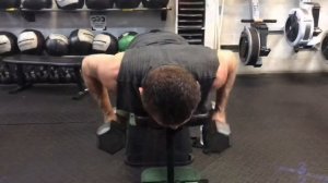 CrossFit gym uses a creative way to perform Prone DB Rows